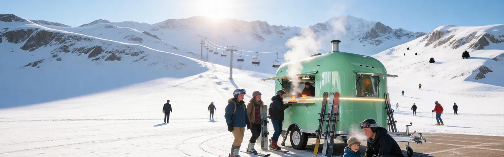 Stainless Steel Food Truck