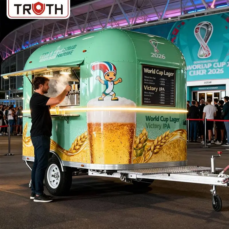 Is a Mobile Beer Bar Cart Coffee Food Trailer the Best Investment for Your Food & Beverage Business