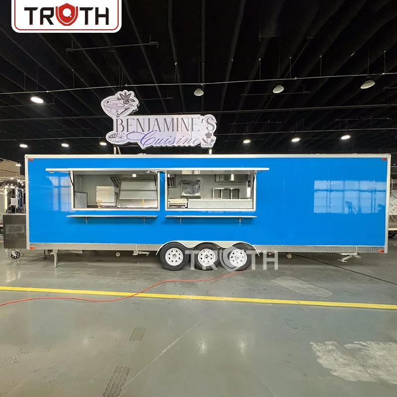 Food Truck Trailer with Toilet Fully Equipped