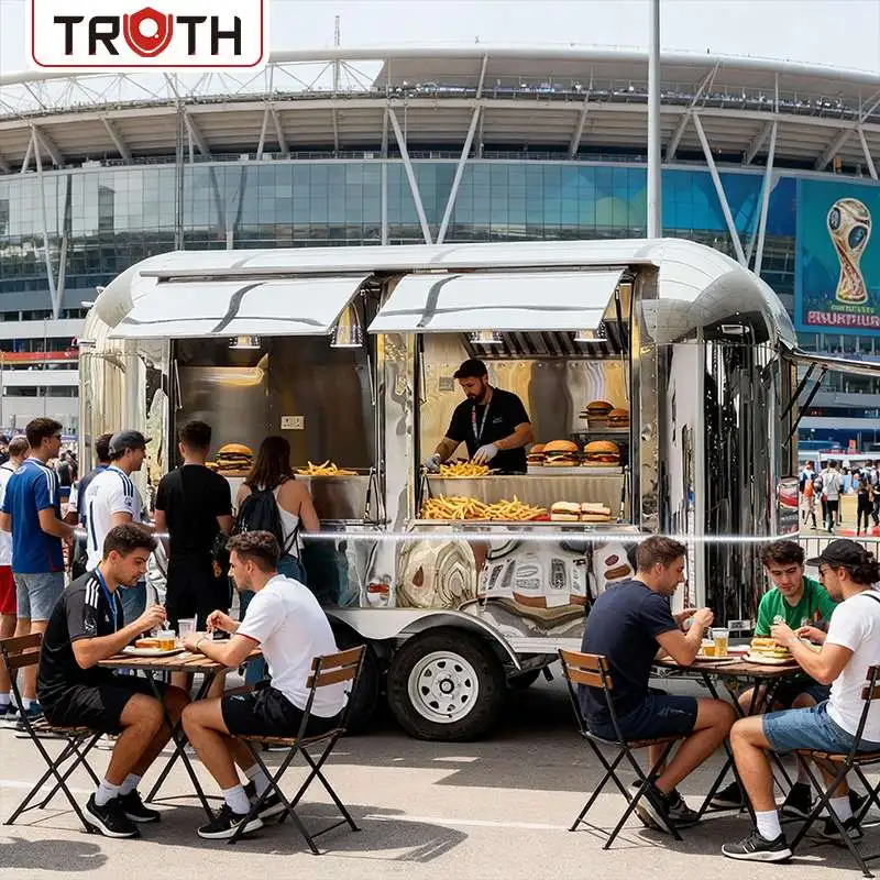 Fully Catering Equipped Hot Dog Food Trailer
