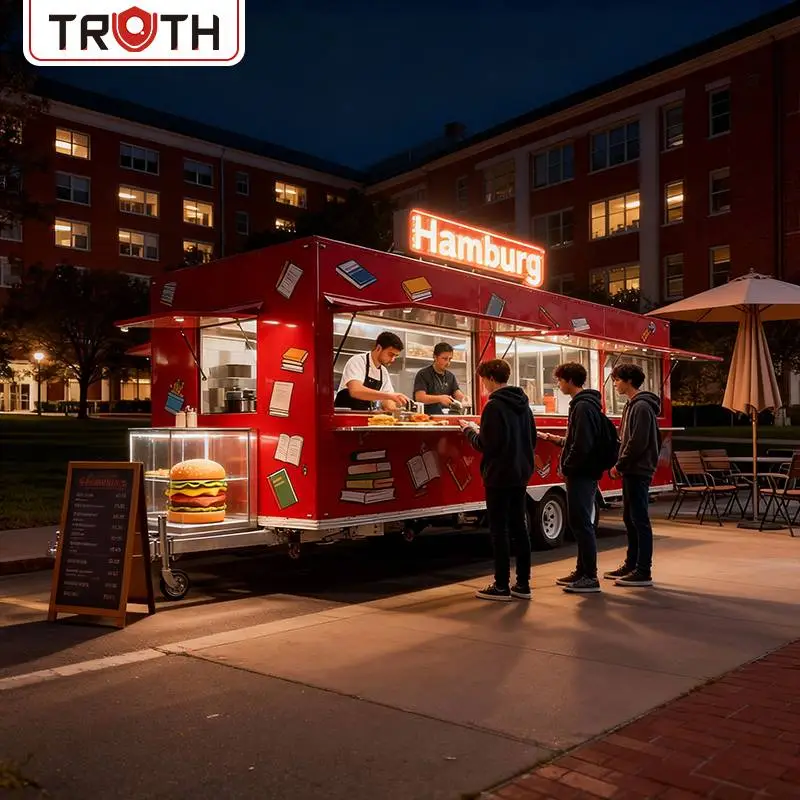 Fully Equipped Mobile Trailer Hamburgers
