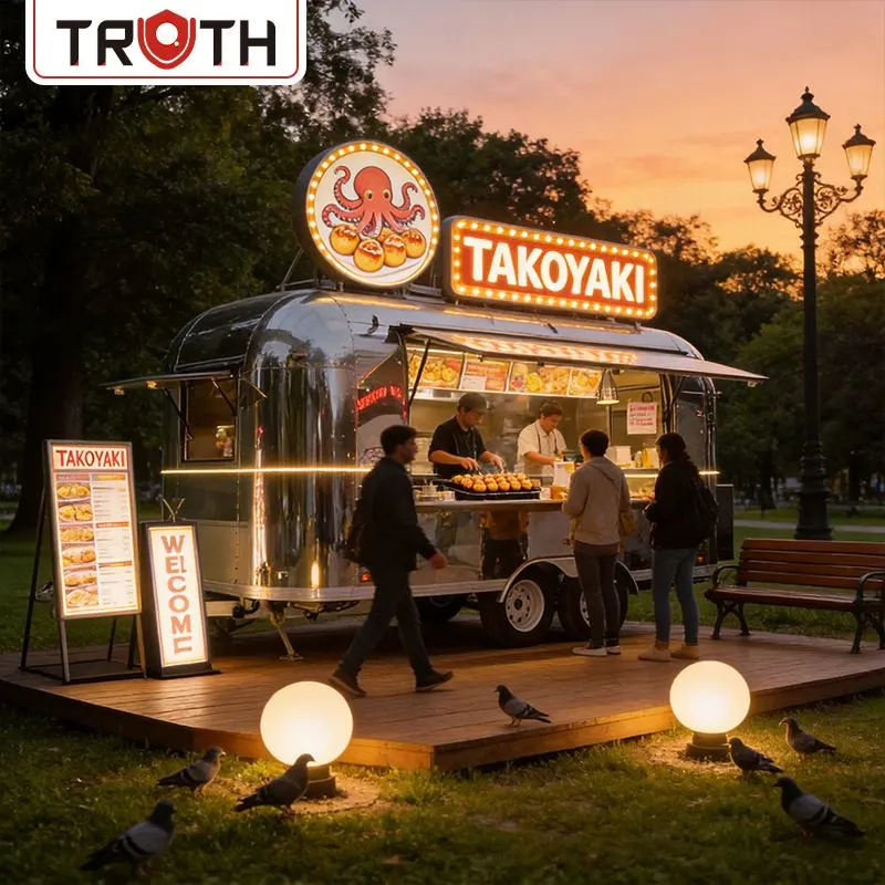 Fully Equipped Taco Trailers Mobile Kitchen