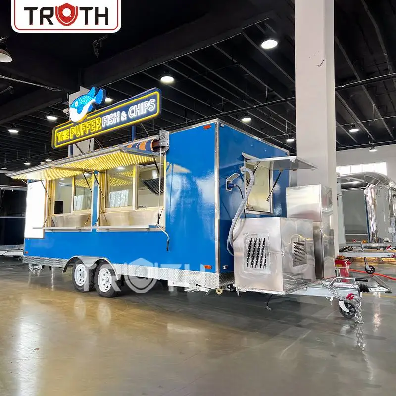 Fast Food Truck For Hamburg