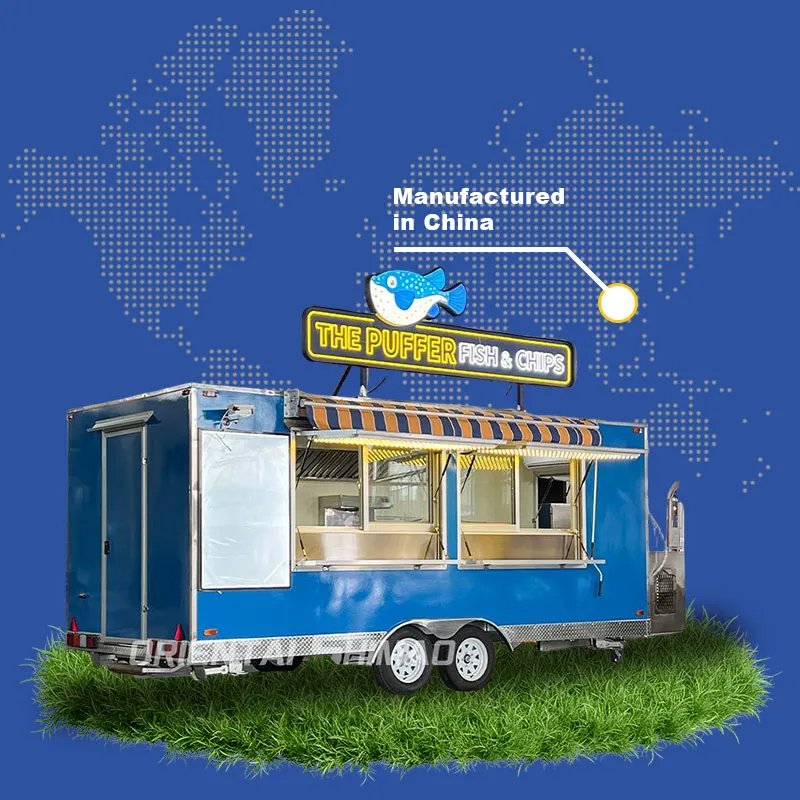 Fast Food Truck For Hamburg