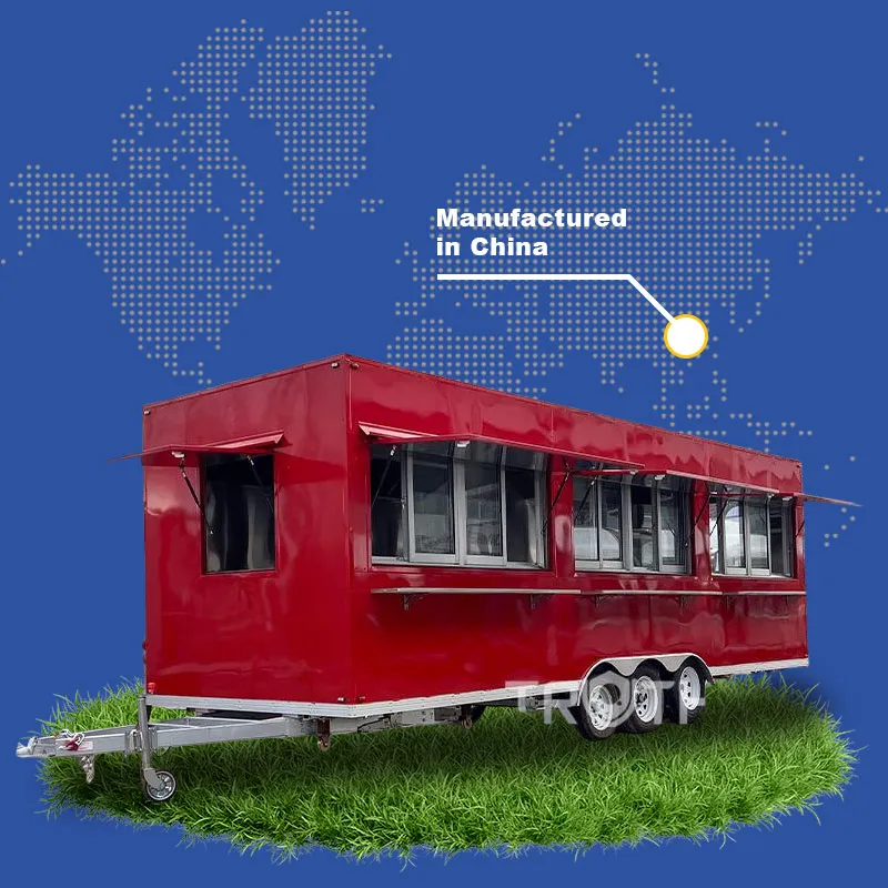 Fully Equipped Mobile Trailer Hamburgers