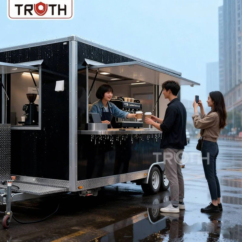 Square Food Trailer Square Food Trailer