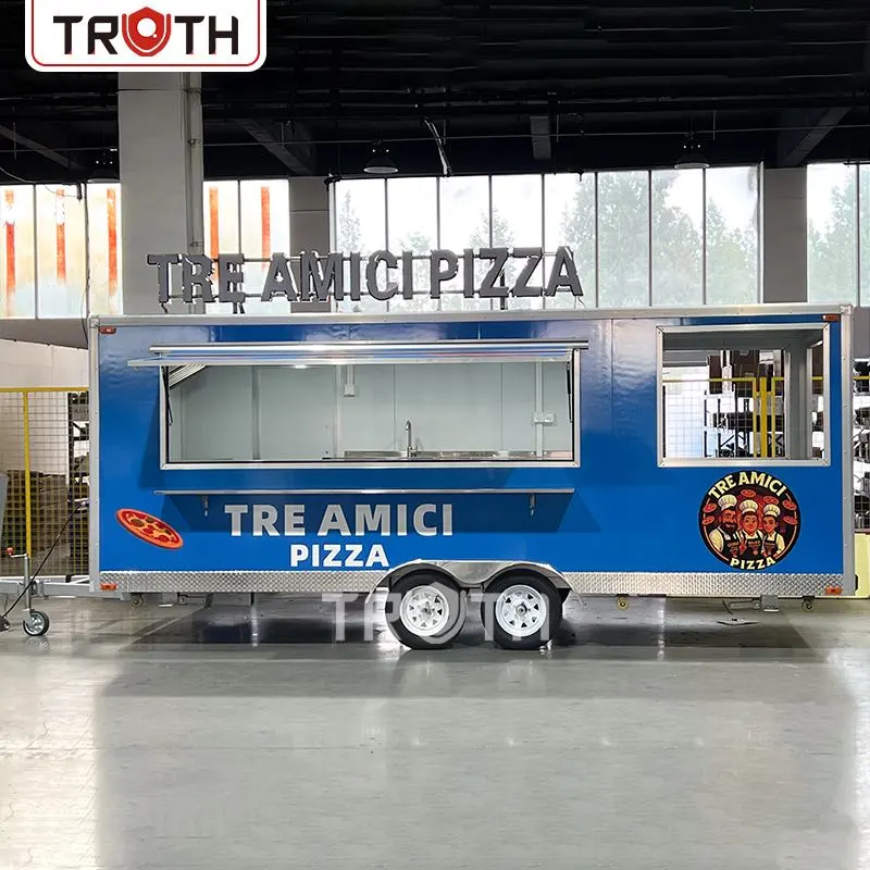 Square Pizza Food Truck Square Pizza Food Truck