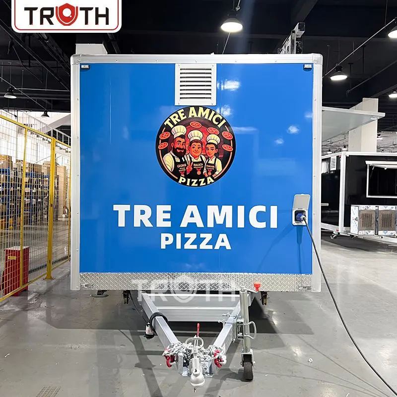 Square Pizza Food Truck Square Pizza Food Truck