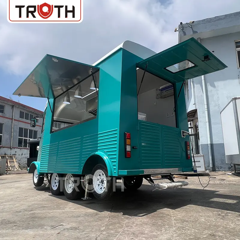 Citroen-Style Food Truck for Events and Street Food