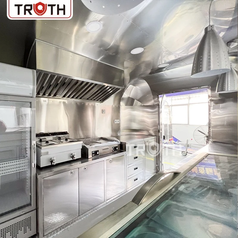 Airstream-Style Food Truck