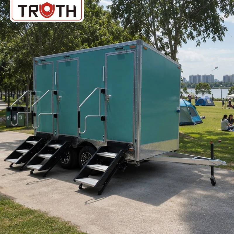 Toilet and Shower Room Mobile Toilet Trailer